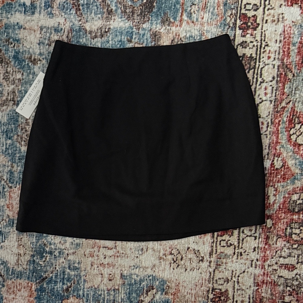 For Love And Lemons Classic Black Mini Skirt